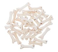 Abaodam 30pcs Mini Fake Bones for Diy Crafts Small Simulated Skeleton Models