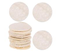 Abaodam 30pcs Natural Loofah Facial Cleansing Towel Exfoliating Loofah Pads for Makeup Removal and Daily Skin Care in Shower