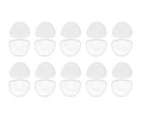 Abaodam 30pcs Pacifier Case for Newborns Pacifier Holder Case Storage Box for Months for Storage and Bibs