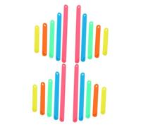 Abaodam 30pcs Plastic Geometry Manipulative Sticks Educational Math Tool for Learning Shapes and Triangle Side Relationships Multipurpose Classroom Aid for Area and Perimeter Calculations