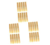Abaodam 30pcs Professional Clarinet Saxophone Reeds Natural Reed Material Accessories