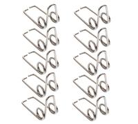 Abaodam 30pcs Trumpet Drain Clique Components Replacements Draining Accessories for Valve and Watergate Key Springs