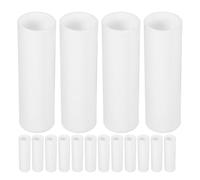 Abaodam 30pcs White 19mm Plastic Tent Pole Joint Connectors for Outdoor Tent Repair and Canopy Attachment Camping Shelter Accessories
