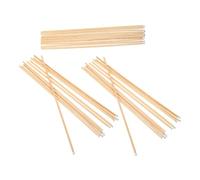 Abaodam 30pcs Wooden Puppet Rods for Shadow Play DIY Arm Control Rods 20cm Accessory for Small Large Puppet Heritage Art Kit