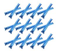 Abaodam 32 Pcs Inflatable Cheering Sticks Blue Aluminum Film Thunder Sticks Noise Makers for Football Basketball Sporting Events and Game Day Fan Noise Makers