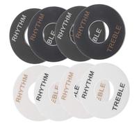 Abaodam 32pcs Guitar Washer Ring Plastic Electric Guitar Accessories for Rhythm Treble Washer Parts Instrument Accessories