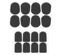 Abaodam 32Pcs Saxophone Cushions Black Round Square Pads for Professional Musicians and Beginners Enhances Comfort and Sound Insulation for Soprano Alto Tenor Saxophones