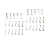 Abaodam 34pcs Electric Guitar Spring for Bass Tension Spring Pickup Adjust Height String Code Saddle for Straight Bridge Pull String