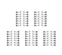 Abaodam 35pairs Halloween False Eyelashes for Women Unique Festival Paper-cut Design with Ghost Castle Devil Bat Butterfly Styles for Party Cosplay and Festival Makeup
