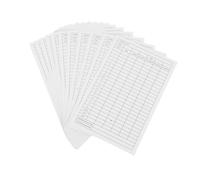 Abaodam 35pcs Golf Scorecard Golf Stats Keeper Golf Score Record Waterproof Scorecards Golf Stats Tracker Golf Score Cards Golf Accessories Scoreboard Golf Score Keeper Coated
