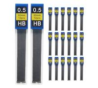 Abaodam 360pcs 0.5mm Mechanical Pencil Lead Refills with Durability Assurance and Universal Compatibility, Resin Material for Sketching and Drawing, for Students and Artists