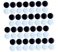 Abaodam 360pcs Small Go Chess Pieces Double-sided Convex Game Counters for Traditional Chinese Board Game Accessories Home and Travel Use
