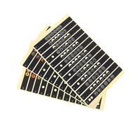 Abaodam 36pcs Guitar Fretboard Decals Fret Decal Labels Guitar Learning Sticker for Beginners Scale Sticker Fretboard Label for Practice