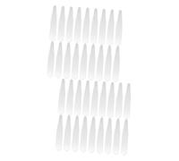 Abaodam 36pcs Stainless Steel Shirt Collar Stiffeners for Men Dress Shirts Collar Inserts Prevent Bending and Warping Smooth Surface Fit