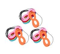 Abaodam 36pcs Superhero Eye Masks for Adjustable Felt Costume Eye Wear with Elastic Strap Vibrant Colors for Birthday Halloween Christmas Party Dress Up and Role Play Fun