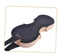 Abaodam 3holes Cello Mat End Pin Holder Spike Floor Protector Anchor Rest Wooden Base for Violin Players