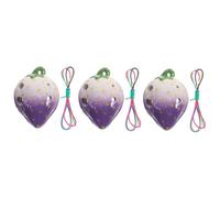 Abaodam 3pcs 6 6 Holes Ocarina Ceramic Beginner Ocarina for Boys and Girls Portable Musical Instrument Strawberry Shape Professional