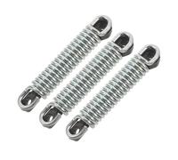 Abaodam 3pcs Adjustable Bike Trailer Hitch Coupler Adapter Spring for Cargo and Bike Trailers Bicycle Connector Clamp for Secure Quick Attachment and Vibration Reduction Various Models