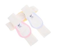 Abaodam 3pcs Adjustable Cotton Diaper Fixing Belts Accessories Soft Waist Fastener for Newborns Comfortable Nappy Support Without Pins