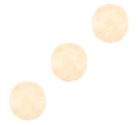 Abaodam 3pcs African Drum Skin Goatskin for Replacement Drum Head Covers Including Skin and Doumbek