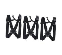 Abaodam 3pcs Alto Saxophone Shoulder Belt Neck Strap Quick-release Clip Made from Comfortable Material for Professional Use