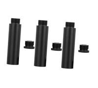 Abaodam 3pcs Aluminum Alloy Mic Extension for Shock-mount Arm Stand Compatible Desk Stand and Microphone Boom Arm Setup