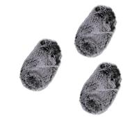 Abaodam 3pcs Artificial Microphone Wind Muff for Microphone Cover Mic Windshield Windshield for Windscreen Protection during Outdoor Recording