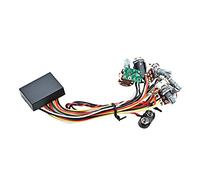 Abaodam 3pcs Bass Preamp Circuit Guitar Bass Circuit Refitting Accessory Eq Tone Control Wiring Harness for Music Instrument Part