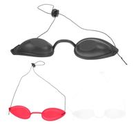 Abaodam 3pcs Blackout Eye Mask Tanning Bed Goggles Eye Shades for Beach Holiday