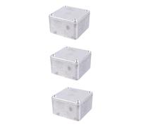 Abaodam 3pcs Box Aluminum Stomp Box Case Metal Guitar Pedal Enclosure Replacement for Live Performance and Studio Use