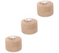 Abaodam 3pcs Box Wooden Tooth Holder Keepsake Box for Boys and Girls Lost Teeth Container Tradition