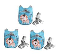 Abaodam 3pcs Boys and Girls Safety Harness Reflective Tape Wrist Link Traction Rope for Walking Boy Girl Leash to Prevent Lost