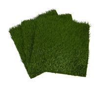 Abaodam 3pcs Chicken Coop Mat Grass Mat Nest Breeding Bedding Turf Faux Hen Your Artificial Grass Cushions and Chickens Egg Pads Outdoor Laying Grass Rug Small Along with Pe Green