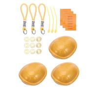 Abaodam 3pcs Chinese Feng Shui Coins - Divination Turtle Shell - Good Luck Turtle Statue With I- Ching For Health Wealth Divination Prop
