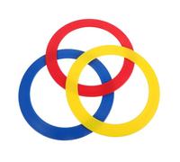 Abaodam 3pcs Circus Hand Rings for Juggling Act Acrobatic Performance Props Versatile Juggling Equipment to Coordination and Fitness Suitable for Circus Acts and Casual Practice