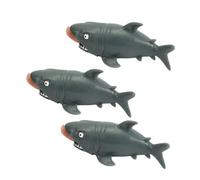 Abaodam 3PCS Creative Man Eating Shark Prank for Soft Cartoon Shark Props for Parties Fun Stress Relief Gadgets for Boys and Unique Novelty Playtime Experience