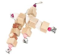 Abaodam 3pcs Cuttlebone Chewing Pendant Hanging Parrot for Birds
