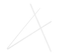 Abaodam 3pcs DIY Dollhouse Wood Trim Miniature Baseboard and Wall Molding Unfinished Decorative Wood Strips for Mini Furniture Ornaments Easy to Cut and Wear Resistant