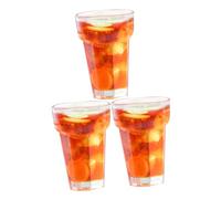 Abaodam 3pcs Dollhouse Kitchen Decor Fade-resistant Pretend Mini Drinks for Photography Props and Play