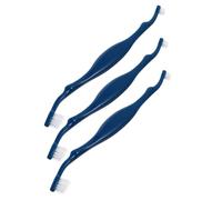 Abaodam 3pcs Double-Head Pet Toothbrushes Soft Bristle Dog Oral Care Brushes for Efficient Teeth Cleaning and Gum Health Maintenance