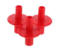 Abaodam 3pcs Drum Kit Accessories Cymbal Seat Sleeves Plastic Components Cymbal Mount Bracket Replacement Parts for Drum Hardware Keyhole Protector for Hi Hat Sleeve Use in Concert