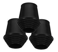 Abaodam 3pcs Drum Stand Feet Pads Rubber Protectors Non-slip Drum Rack Leg Covers Compatible with Snare Hardware for Floor Stand