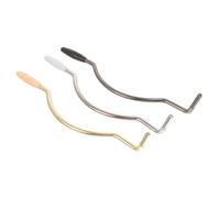 Abaodam 3pcs Electric Guitar Tremolo Arm Curved Whammy Bars with System Lightweight Bend for Dynamic Guitar Playing in Gold Silver Black