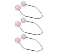 Abaodam 3pcs Face Dimples Exerciser Dimple Trainer for The Face Lightweight Comfortable Fit Stainless Steel Artificial Pearl for Women Personal Facial Use