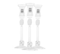 Abaodam 3pcs Fish Tank Accessories Feeding Clip Aquarium Suction up Clamp Abs Material 4.32x0.86x0.79in Simplifies Feeding Promotes Varied Diet for Fish Tanks Vegetables