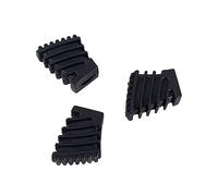 Abaodam 3pcs Foot Pad Small Drum Rubber Feet for Drum Rack Floor Protector for Percussion Parts and Cymbal Stand