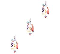 Abaodam 3pcs Fretboard Sticker Guitar Decals Cosmic Night Pattern for Beginner Guitar Music Note Stickers Fretboard Decals Stickerss