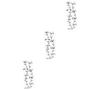 Abaodam 3pcs Fretboard Stickers for Guitar Cute Rock Band Inlay Decals Easy Peel Stick Reusable Guitar Fingerboard Stickers