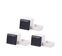 Abaodam 3pcs Guitar Chord Stamp Portable Rubber Seal for Ukulele Musician Chord Marker Tool Visualization for Practice and Lesson