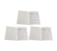 Abaodam 3pcs Guitar Piano Stave Notebook Music Exercise Book Music Composition Notebook for Beginners Boys and Girls Small